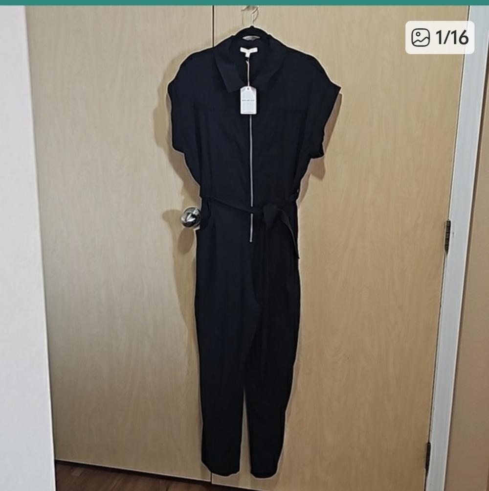 Skies Are Blue Black Jumpsuit Womens Large